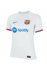 Barcelona Fotballdrakt Borte Klær Dame 2023-24 Korte ermer